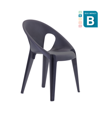 Chaise Bell empilable, en plastique recyclé Economisez 