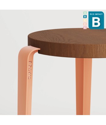 Tabouret LOU en bois de forêts durables, hauteur 45cm Jusqu'à 80% De Réduction