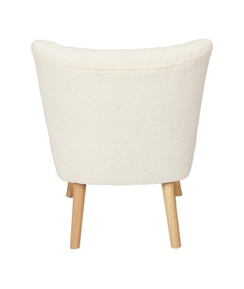 Fauteuil Bouclette Erika Blanc pour bénéficier 