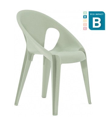 Chaise Bell empilable, en plastique recyclé Economisez 