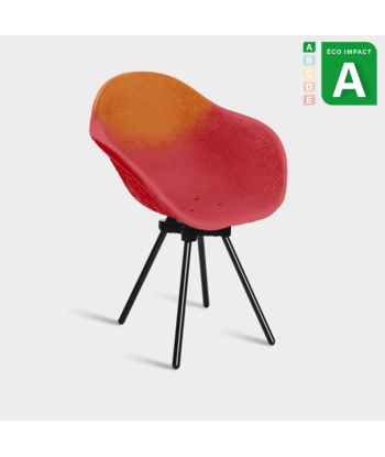 Fauteuil Gravêne 7.5, plastique et acier upcyclés acheter en ligne