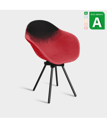 Fauteuil Gravêne 7.5, plastique et acier upcyclés acheter en ligne