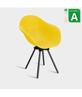 Fauteuil Gravêne 7.5, plastique et acier upcyclés acheter en ligne