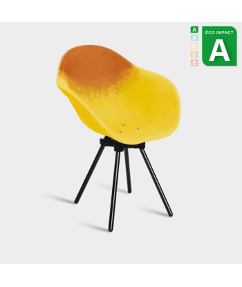 Fauteuil Gravêne 7.5, plastique et acier upcyclés acheter en ligne