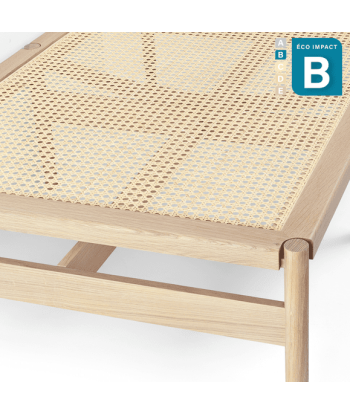 Banquette, Daybed Winston, chêne issu de forêts durables et cannage prix