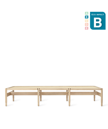 Banquette, Daybed Winston, chêne issu de forêts durables et cannage prix