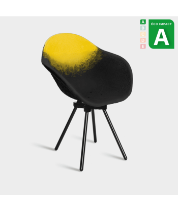 Fauteuil Gravêne 7.5, plastique et acier upcyclés acheter en ligne