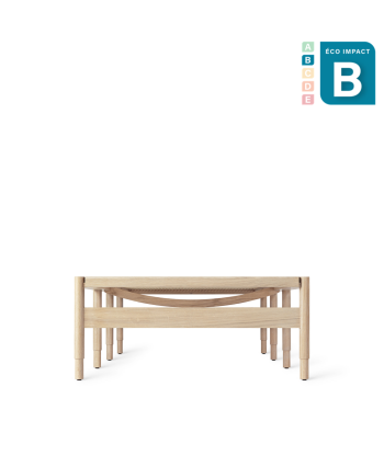 Banquette, Daybed Winston, chêne issu de forêts durables et cannage prix