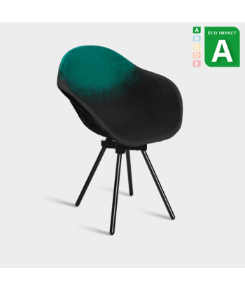 Fauteuil Gravêne 7.5, plastique et acier upcyclés acheter en ligne