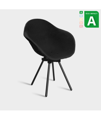 Fauteuil Gravêne 7.5, plastique et acier upcyclés acheter en ligne