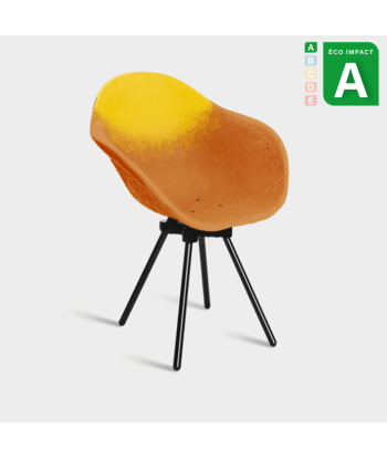 Fauteuil Gravêne 7.5, plastique et acier upcyclés acheter en ligne