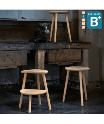 Tabouret Stap Stool, en bois de forêt durable Pour