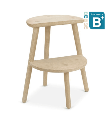 Tabouret Stap Stool, en bois de forêt durable Pour