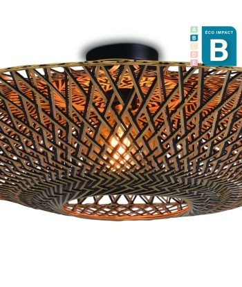 Plafonnier Bali en bambou, ⌀ 44, 60 ou 87 cm basket pas cher