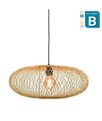 Suspension Cango en bambou, ⌀ 60x25 cm Comparez plus de prix