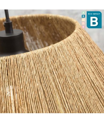 Suspension Iguazu cloche en jute, Haut. 60 x ⌀ 50cm 2024