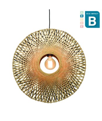 Suspension Kalimantan verticale en bambou,⌀ 44, 60 ou 87 cm les ctes