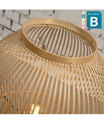 Lampe de sol Tuvalu en bambou, Haut. 50 ou 70 cm prix pour 