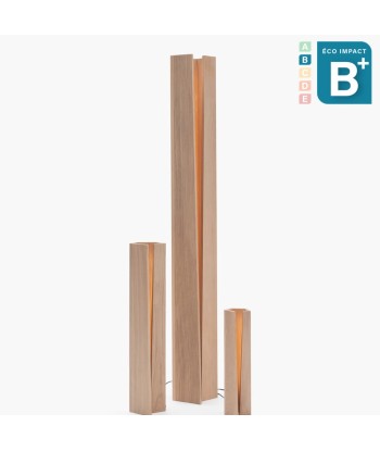 Lampe Élagone 140 en bois de forêts durables, Haut. 140 cm 50-70% off 