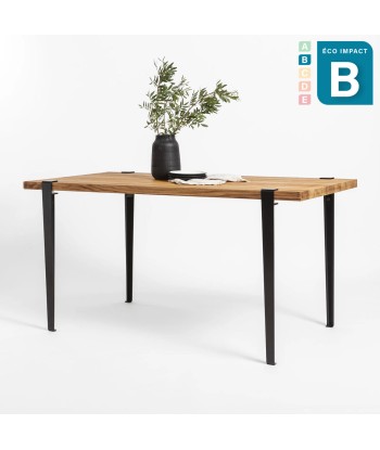 Table Bathazar 6 personnes, en chêne, Long. 150 cm en ligne des produits 