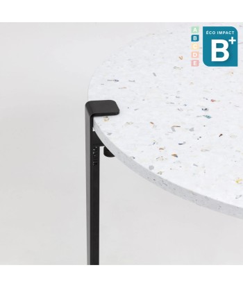 Table basse oblongue ROCA en plastique recyclé, Long. 100 cm 2 - 3 jours ouvrés.