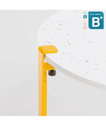 Table basse ronde VENEZIA en plastique recyclé, ⌀ 80 cm Dans la société mordern