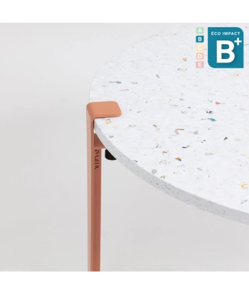 Table basse oblongue ROCA en plastique recyclé, Long. 100 cm 2 - 3 jours ouvrés.