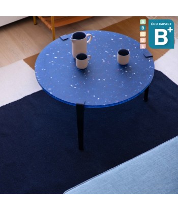 Table basse ronde VENEZIA en plastique recyclé, ⌀ 80 cm Dans la société mordern