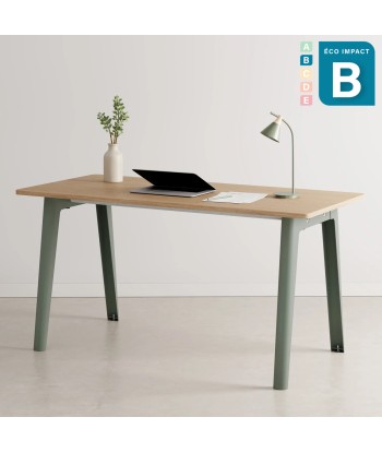 Bureau New Modern, en bois de forêt durables, Long. 130 ou 150 cm à prix réduit toute l'année