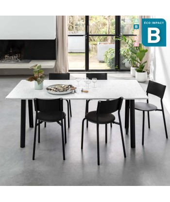 Table New Modern 8 personnes, en plastique recyclé, Long. 190 cm Toutes les collections ici