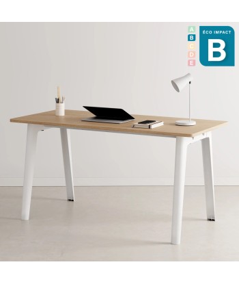 Bureau New Modern, en bois de forêt durables, Long. 130 ou 150 cm à prix réduit toute l'année