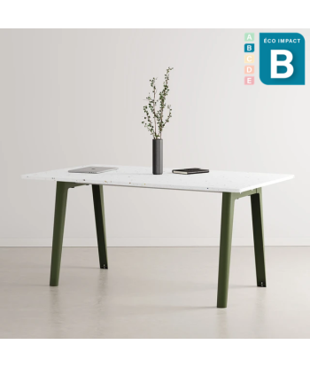 Table New Modern, 6 personnes, en plastique recyclé, Long. 160 cm français