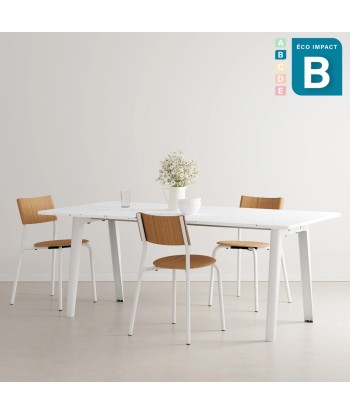 Table New Modern 8 personnes, en plastique recyclé, Long. 190 cm Toutes les collections ici