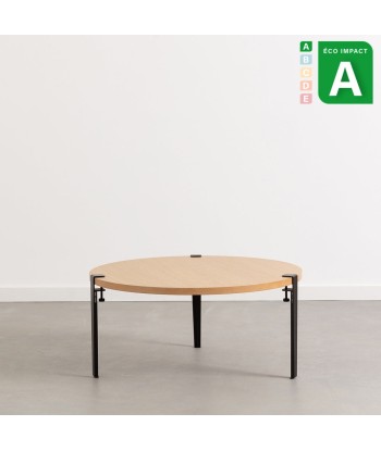 Table basse Brooklyn, en bois de forêts durables, ⌀ 90 cm Par le système avancé 