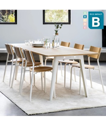 Table New Modern 10 personnes, en bois, Long. 220 cm de l' environnement