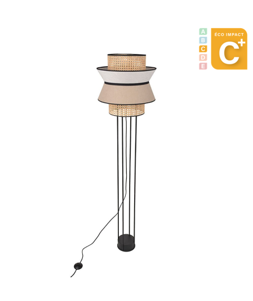 Lampadaire Singapour Haut. 157 cm solde