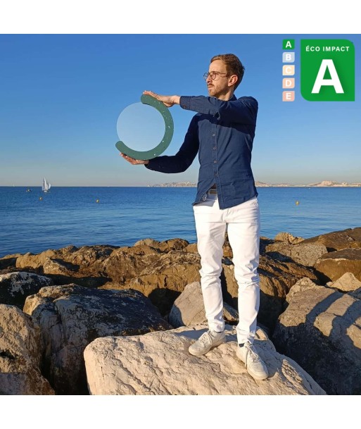 Le miroir Transparent - Ø36cm hantent personnes