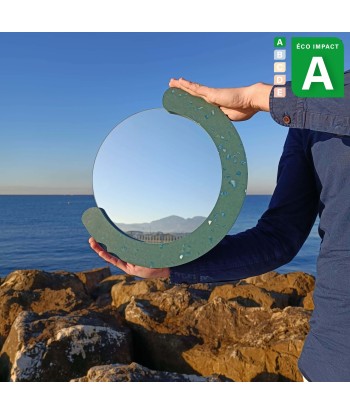 Le miroir Transparent - Ø36cm hantent personnes