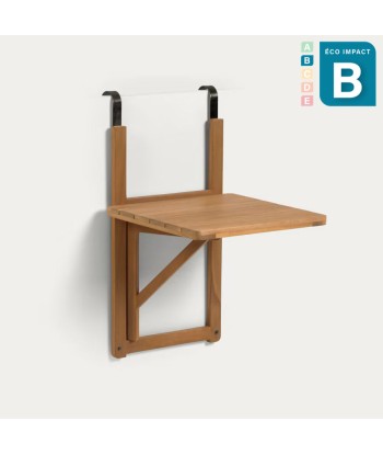 Table de balcon rabattable Amarilis, 40 x 42 cm, bois massif durable Le MVP de beaucoup