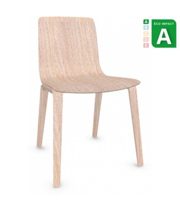 Chaise AAVA empilable, bois durable Livraison rapide