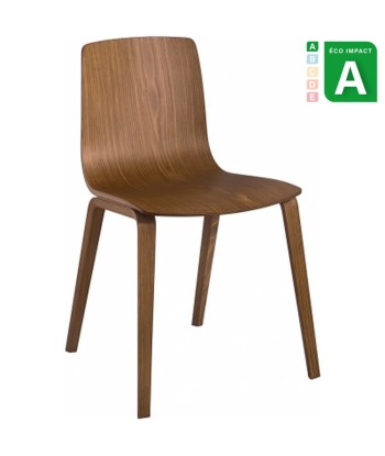 Chaise AAVA empilable, bois durable Livraison rapide