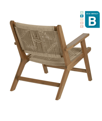 Fauteuil Geralda en bois durable Comparez et commandez 