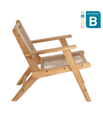 Fauteuil Geralda en bois durable Comparez et commandez 