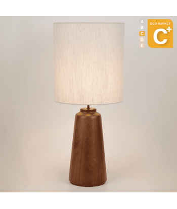 Lampe à poser Mokuzaï, forme droite, Haut. 93 cm pas cheres