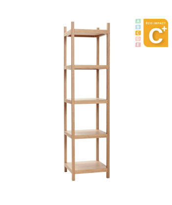 Étagère Mason simple en bois durable Long. 45 cm les ctes