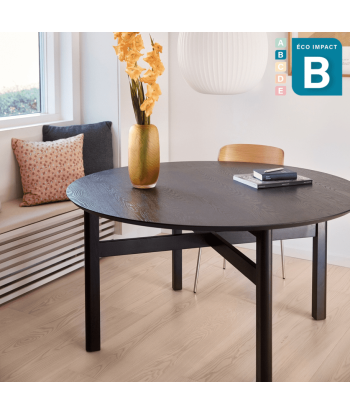 Table ronde Fjord en bois durable sur le site 