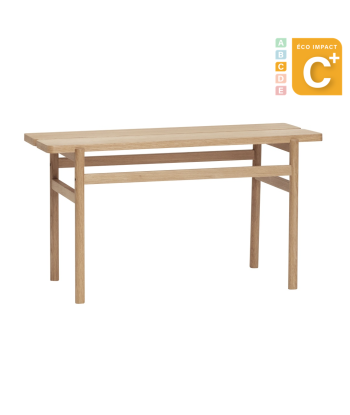 Banc Align en bois durable Long. 85 cm offre 