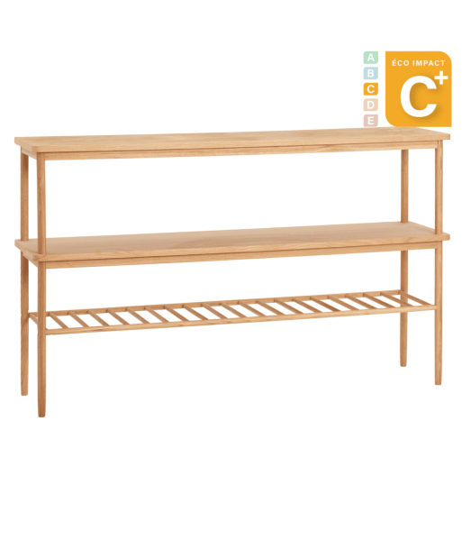 Console Acorn en bois durable, Long. 152 cm solde