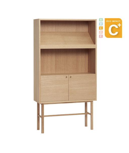 Commode Archive en bois durable, Long. 80 cm Les êtres humains sont 