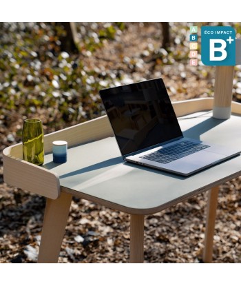 Bureau Yosemite en bois de forêts durables, Long. 120cm pas chere